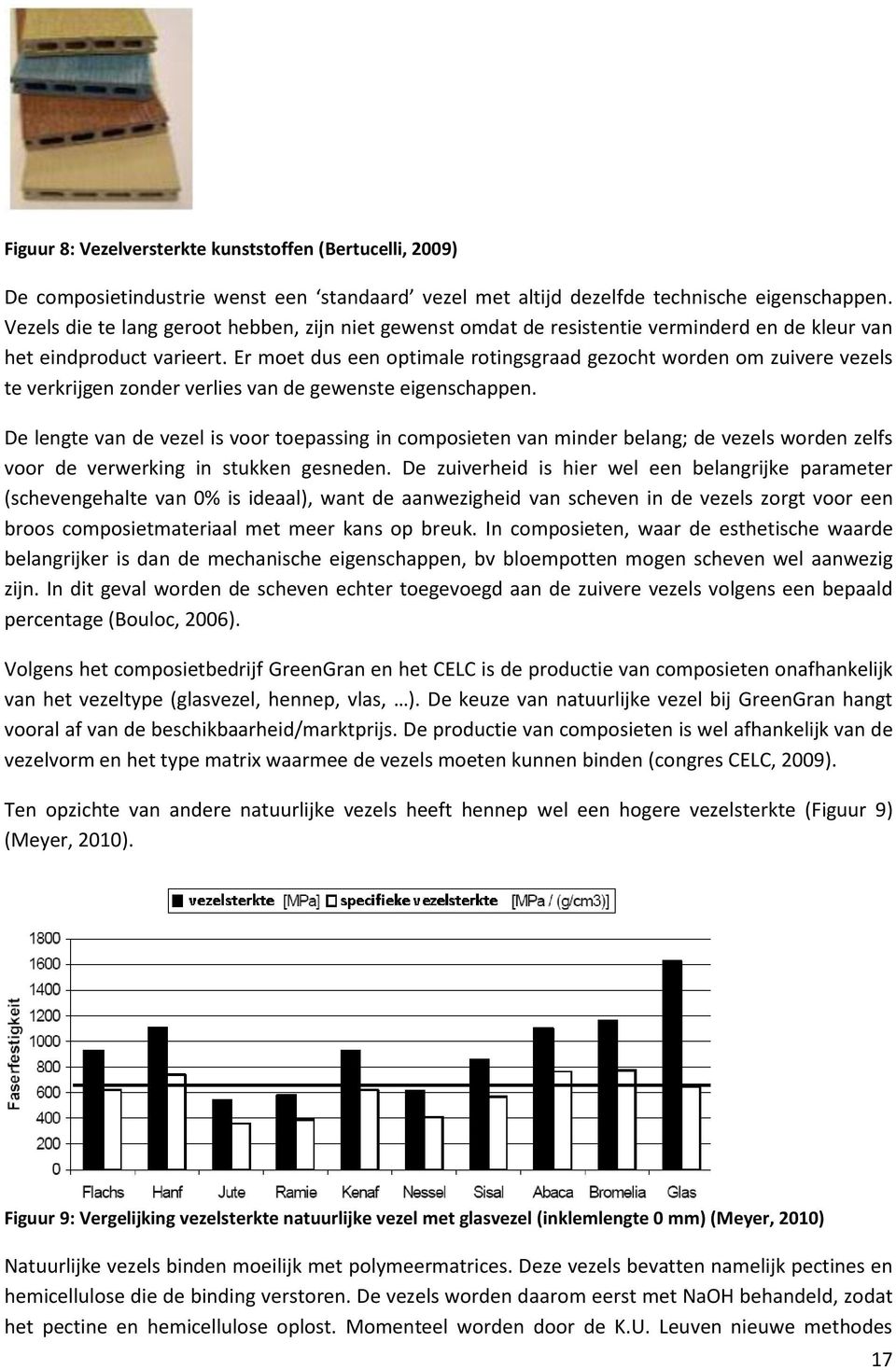 Er moet dus een optimale rotingsgraad gezocht worden om zuivere vezels te verkrijgen zonder verlies van de gewenste eigenschappen.