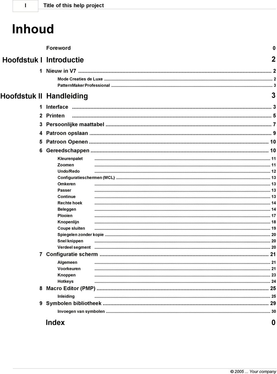 .. (MCL) 13 Omkeren... 13 Passer... 13 Continue... 13 Rechte hoek... 14 Beleggen... 14 Plooien... 17 Knopenlijn... 18 Coupe sluiten... 19 Spiegelen zonder kopie... 20 Snel knippen.