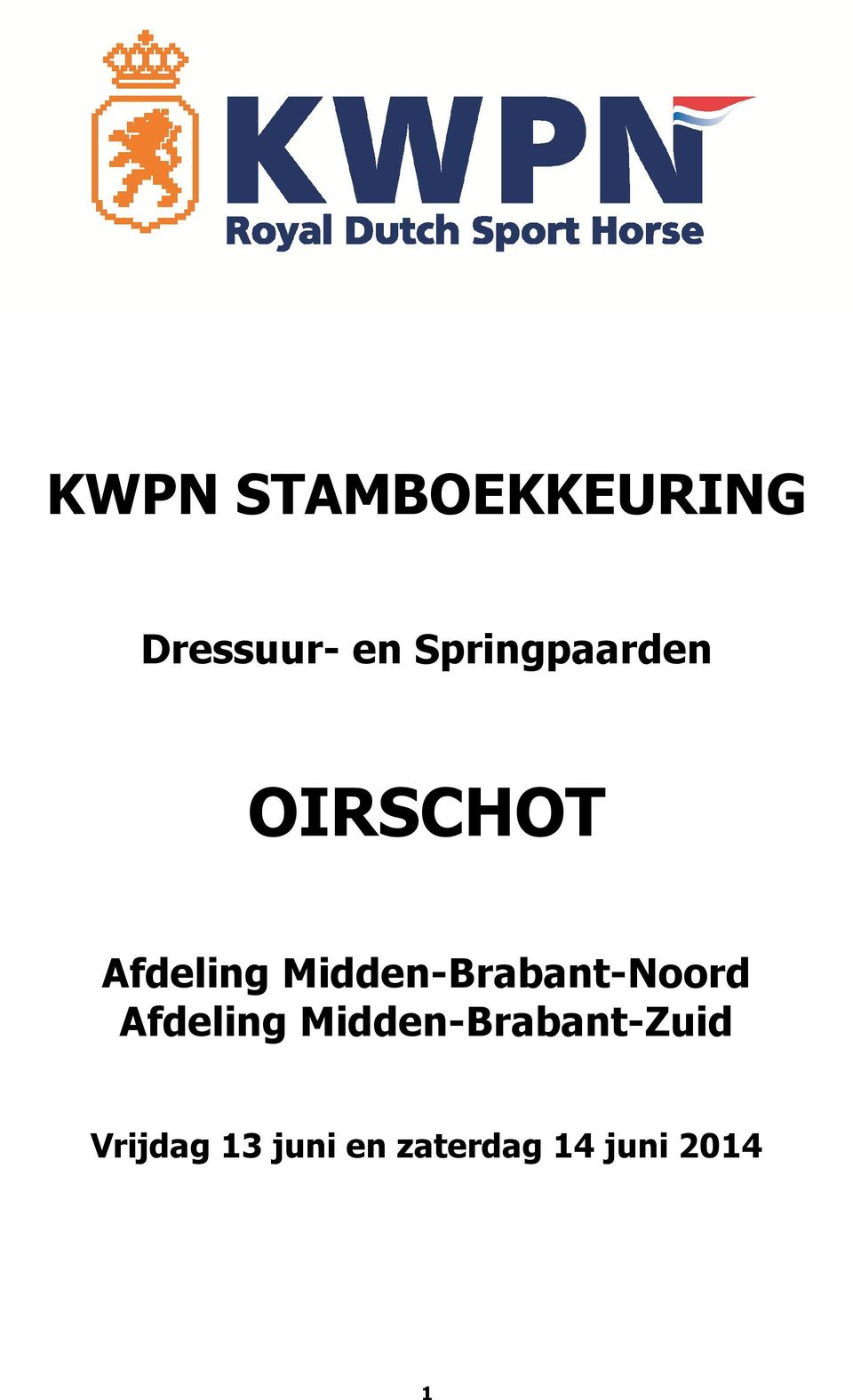 Midden-Brabant-Noord Afdeling