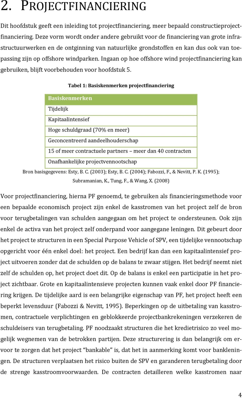 Ingaan op hoe offshore wind projectfinanciering kan gebruiken, blijft voorbehouden voor hoofdstuk 5.