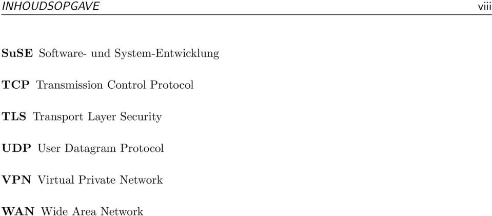 Protocol TLS Transport Layer Security UDP User