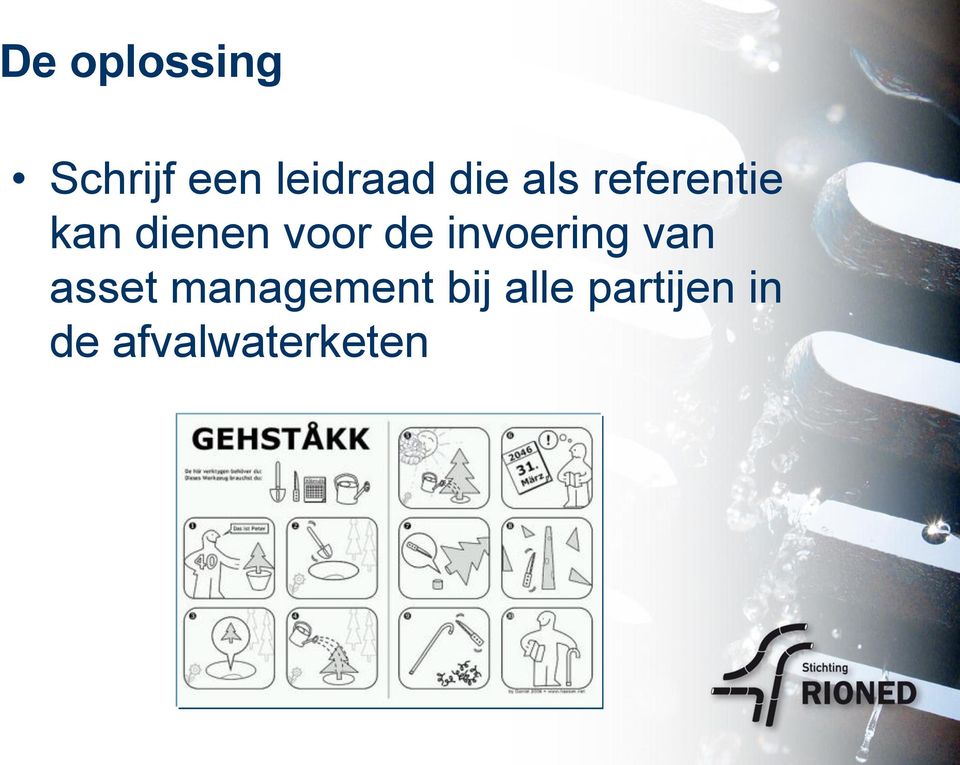 de invoering van asset management