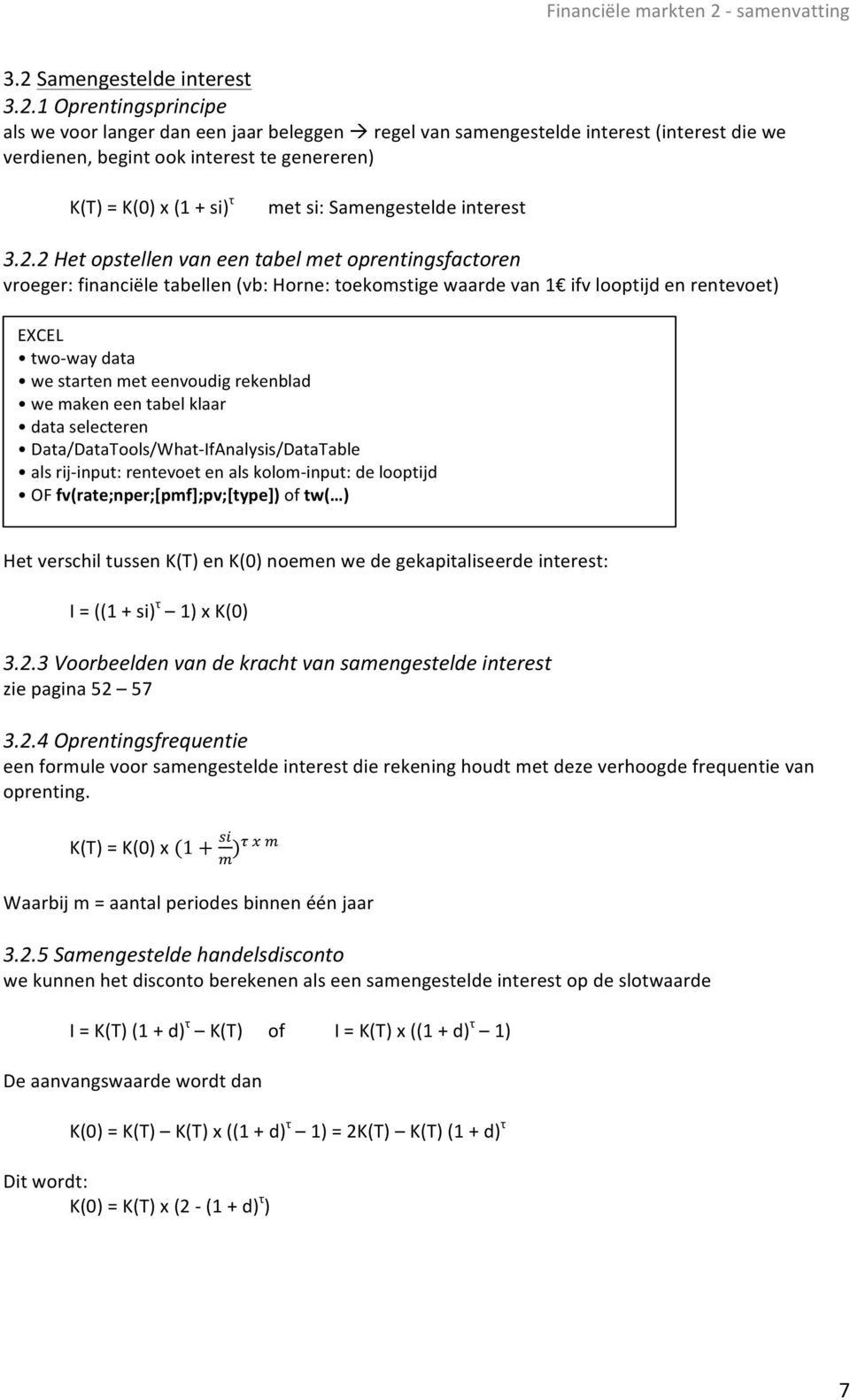 Samengestelde interest 3.2.