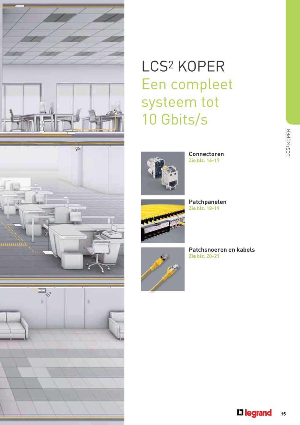 16-17 LCS 2 KOPER Patchpanelen Zie blz.