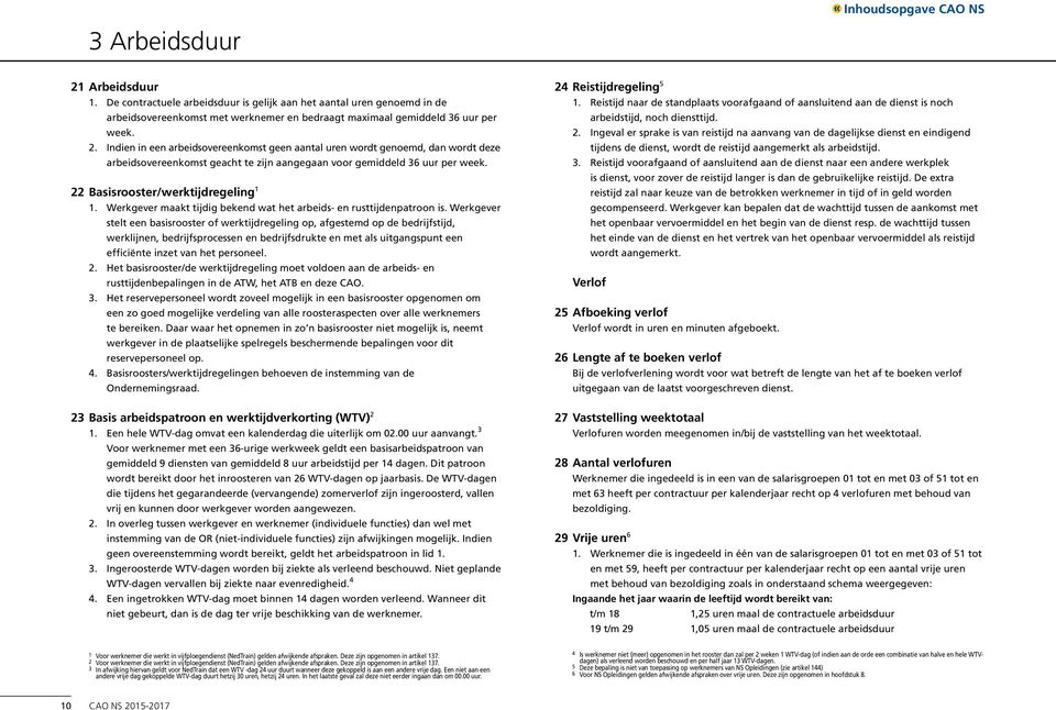 Werkgever maakt tijdig bekend wat het arbeids- en rusttijdenpatroon is.