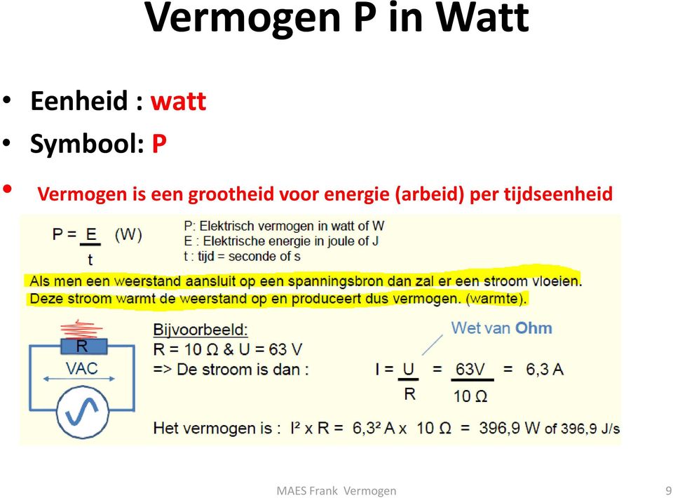 grootheid voor energie (arbeid)