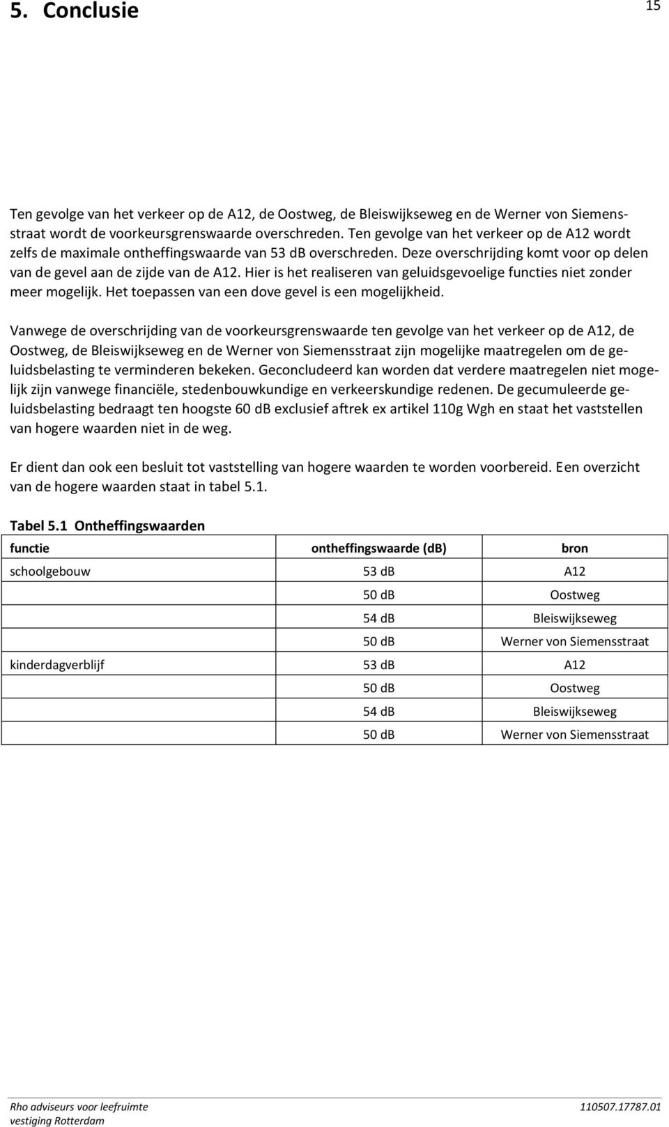 Hier is het realiseren van geluidsgevoelige functies niet zonder meer mogelijk. Het toepassen van een dove gevel is een mogelijkheid.