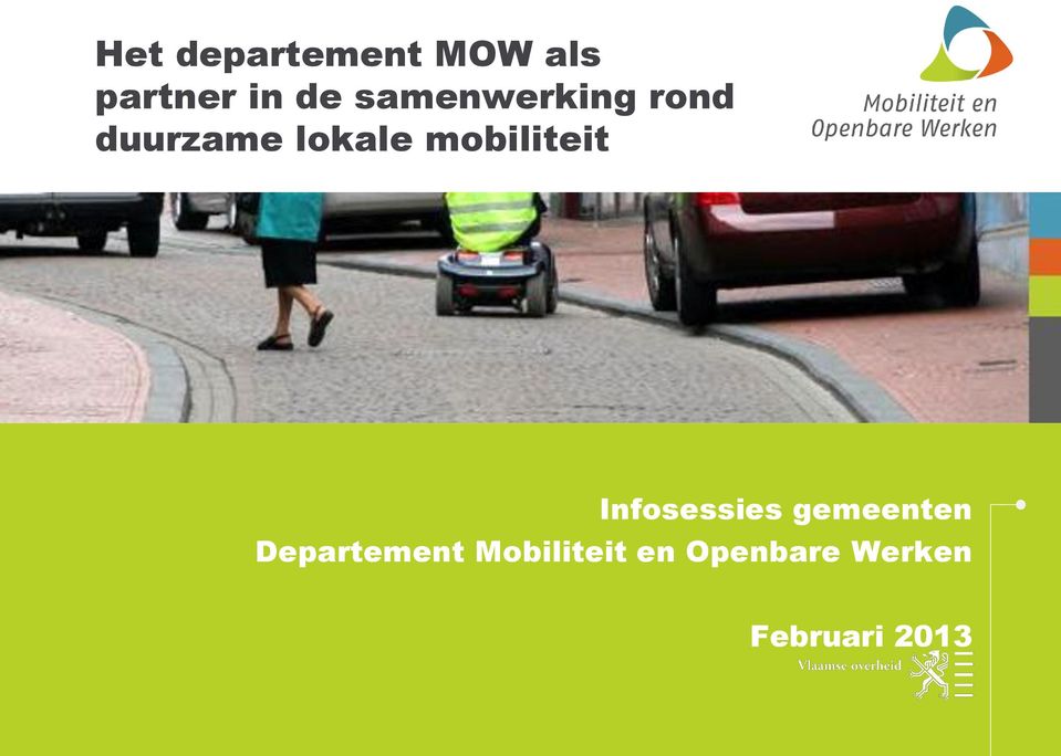 mobiliteit Infosessies gemeenten
