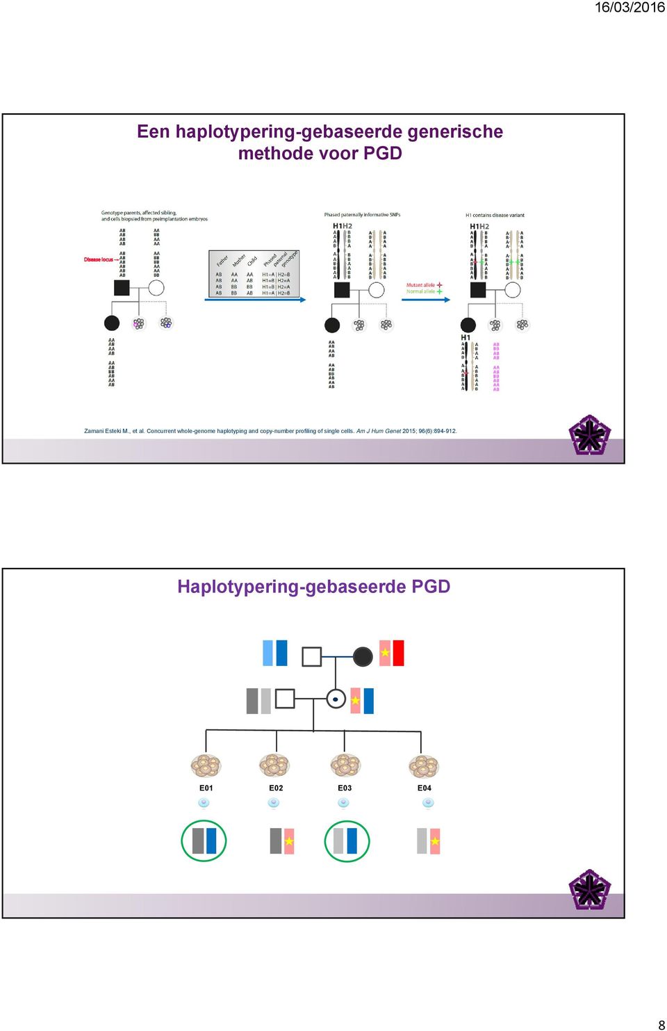 Concurrent whole-genome haplotyping and copy-number