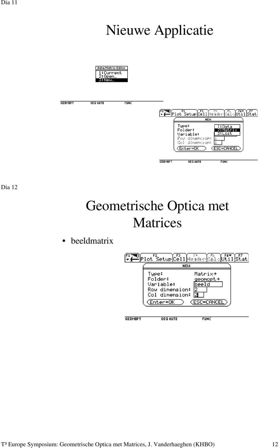 beeldmatri T³ Europe Symposium: