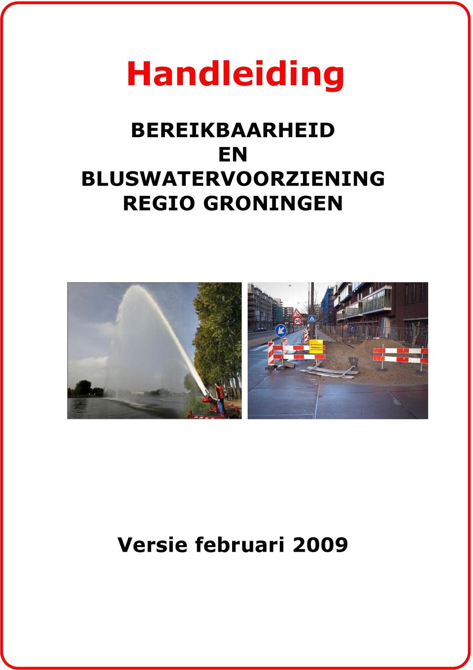 BLUSWATERVOORZIENING