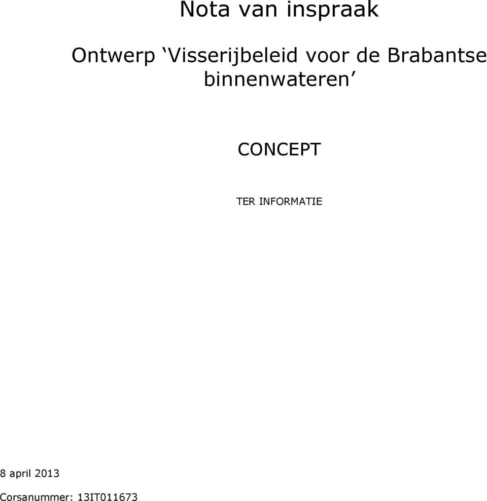 Brabantse binnenwateren TER