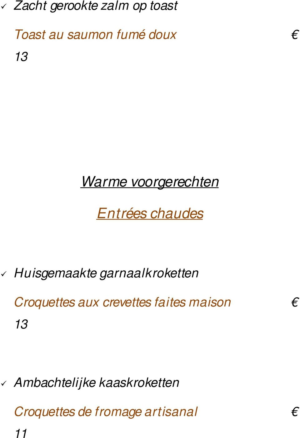 garnaalkroketten Croquettes aux crevettes faites maison