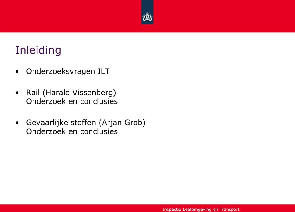 Onderzoek en conclusies