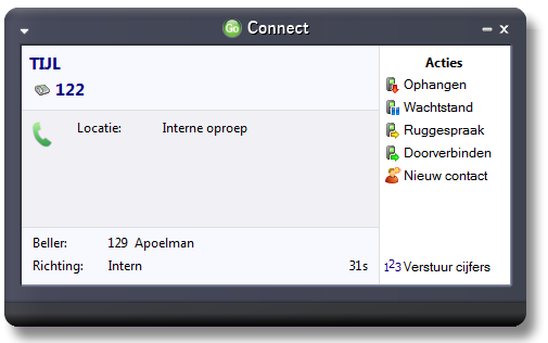Een nog efficiëntere communicatie en meer productiviteit staan hierbij voorop. Via de Mondago-interface Go Connect zorgen we ervoor dat vanuit eender welke software-applicatie gebeld kan worden.
