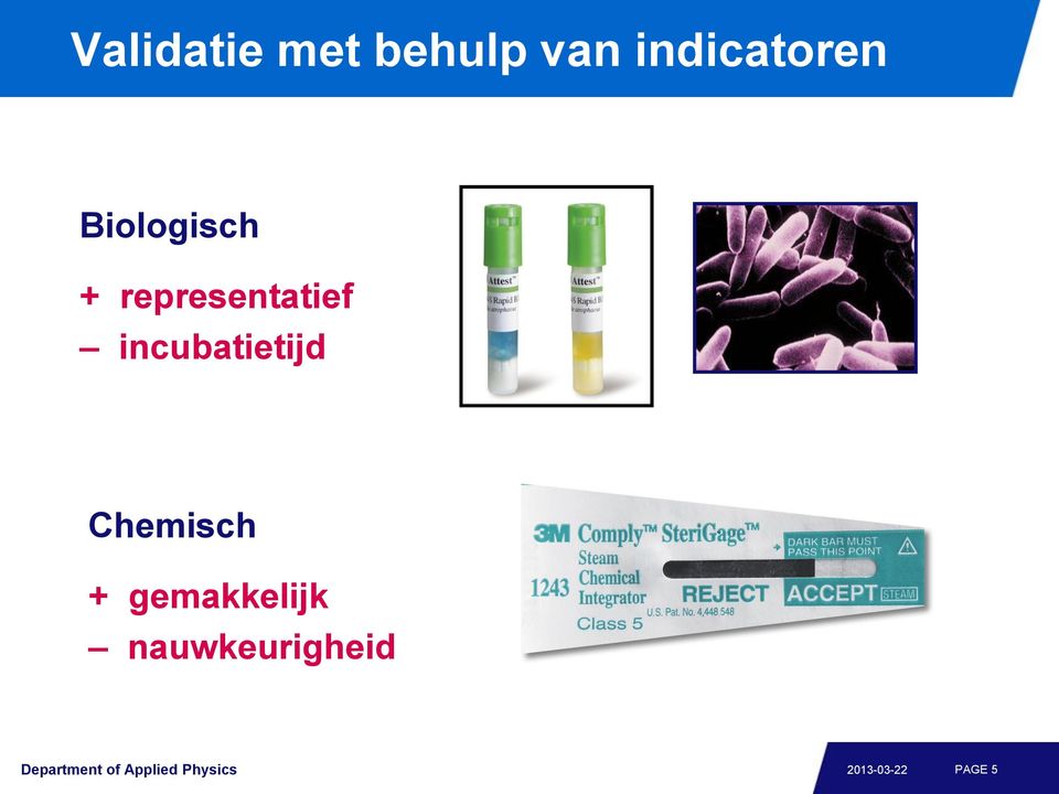 incubatietijd Chemisch + gemakkelijk