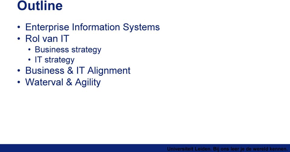 strategy IT strategy Business