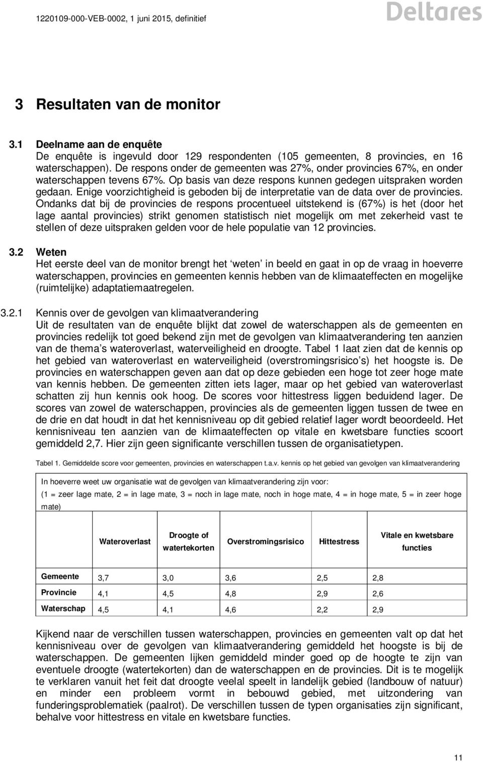 Enige voorzichtigheid is geboden bij de interpretatie van de data over de provincies.