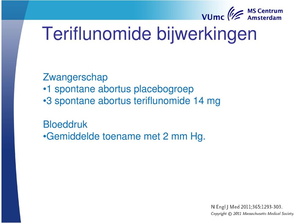 placebogroep 3 spontane abortus