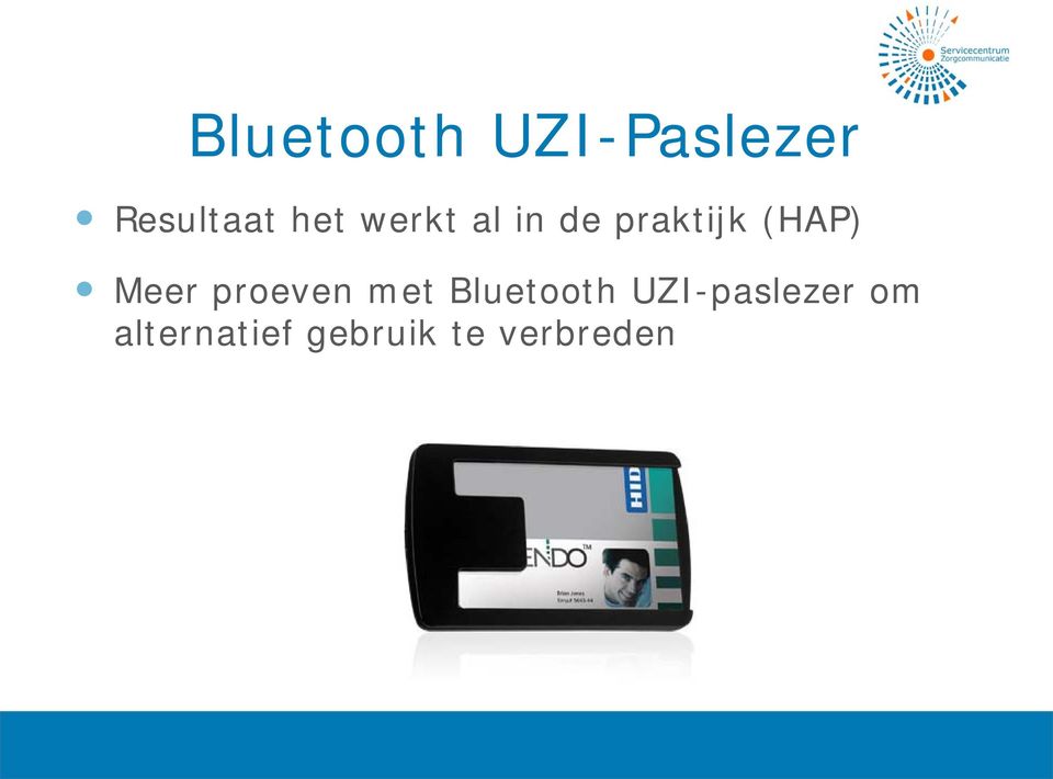 Meer proeven met Bluetooth