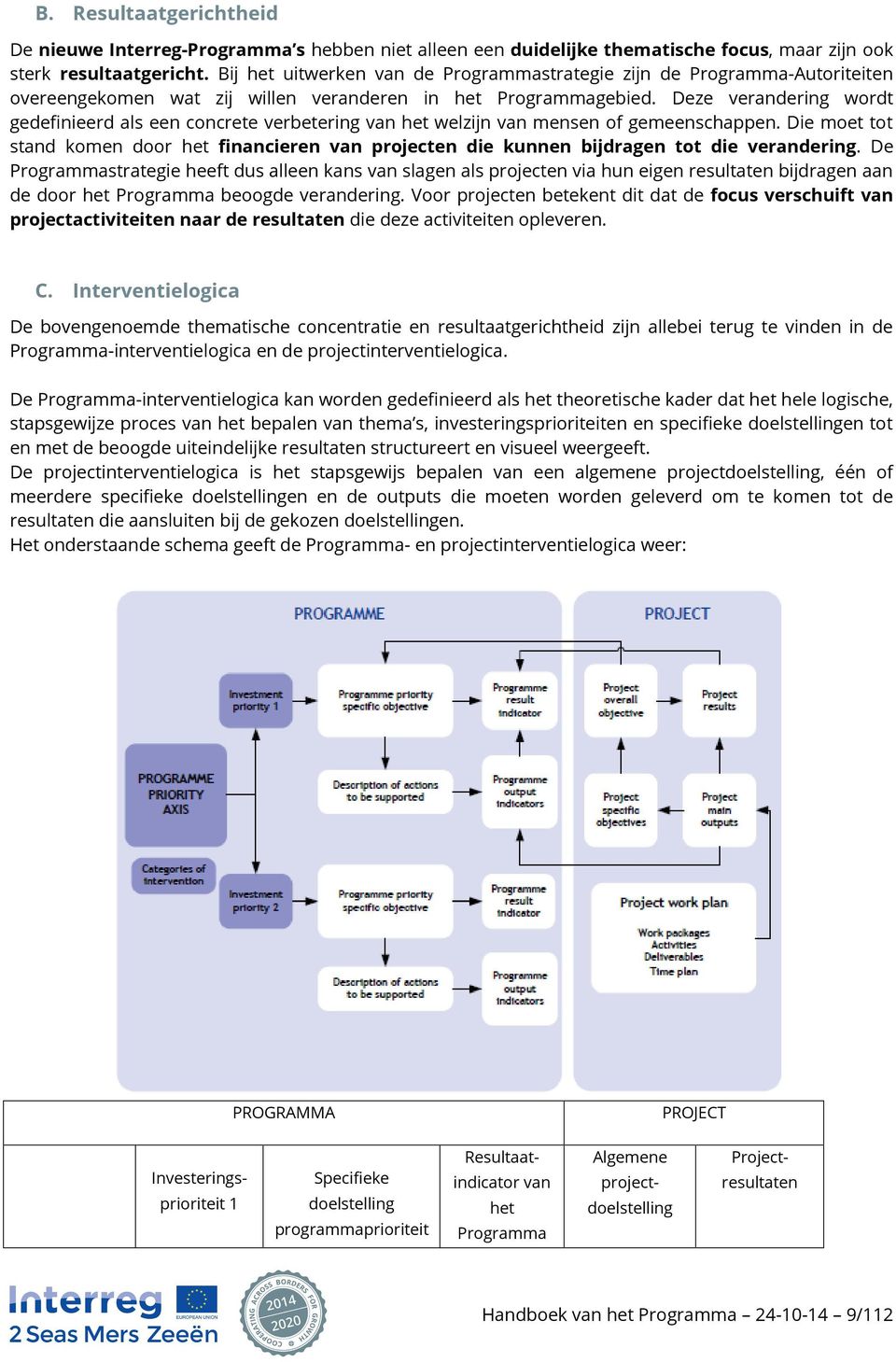 Deze verandering wordt gedefinieerd als een concrete verbetering van het welzijn van mensen of gemeenschappen.