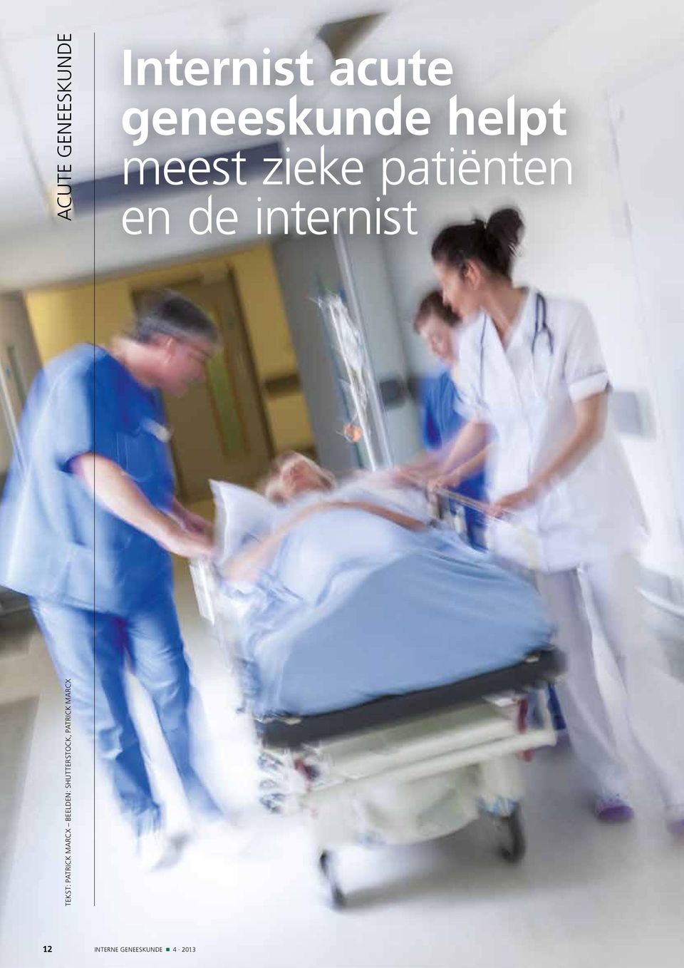 acute geneeskunde helpt meest zieke