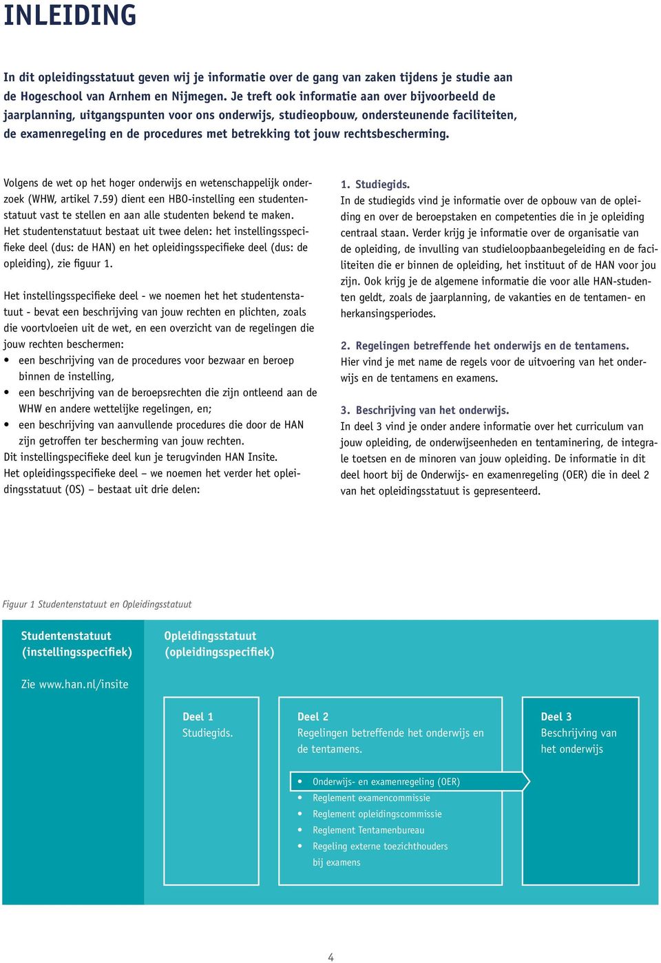 rechtsbescherming. Volgens de wet op het hoger onderwijs en wetenschappelijk onderzoek (WHW, artikel 7.