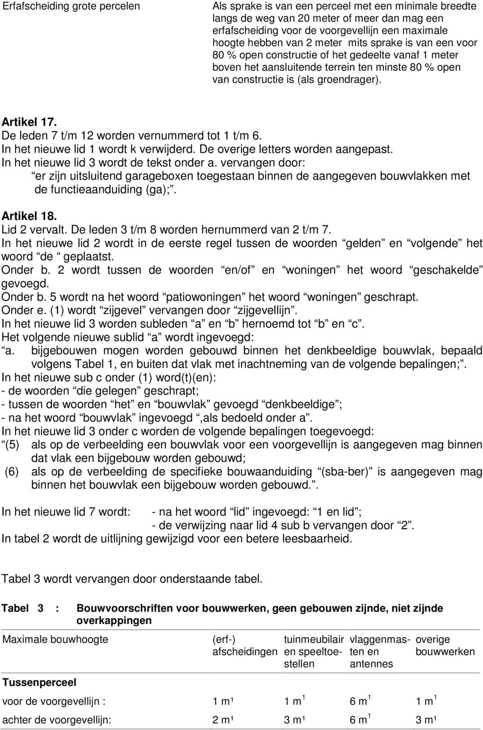 De leden 7 t/m 12 worden vernummerd tot 1 t/m 6. In het nieuwe lid 1 wordt k verwijderd. De overige letters worden aangepast. In het nieuwe lid 3 wordt de tekst onder a.