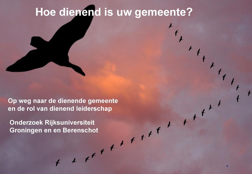 de rol van dienend leiderschap