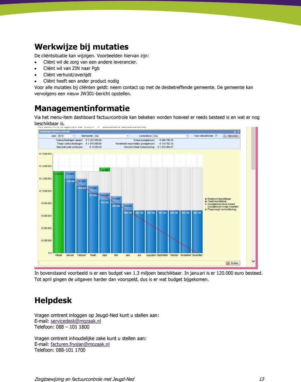 De gemeente kan vervolgens een nieuw JW301-bericht opstellen.