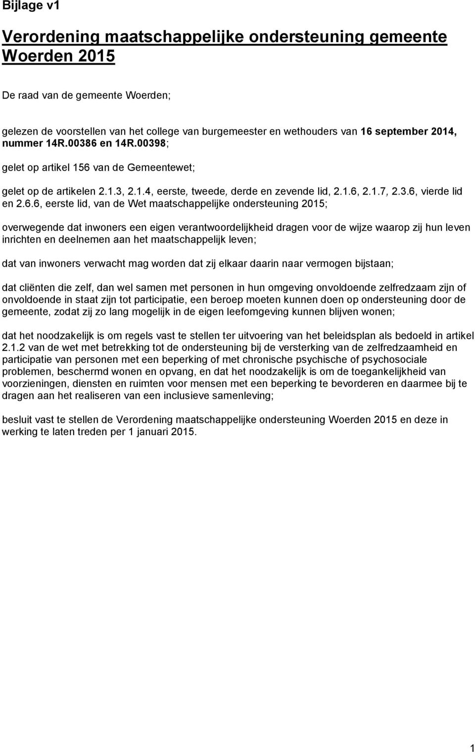 en 14R.00398; gelet op artikel 156 