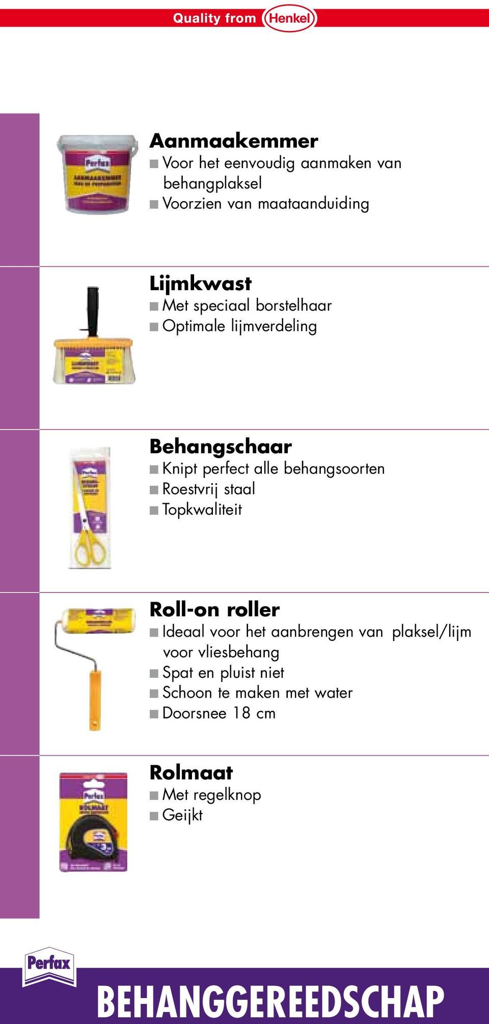 staal Topkwaliteit Roll-on roller Ideaal voor het aanbrengen van plaksel/lijm voor vliesbehang Spat