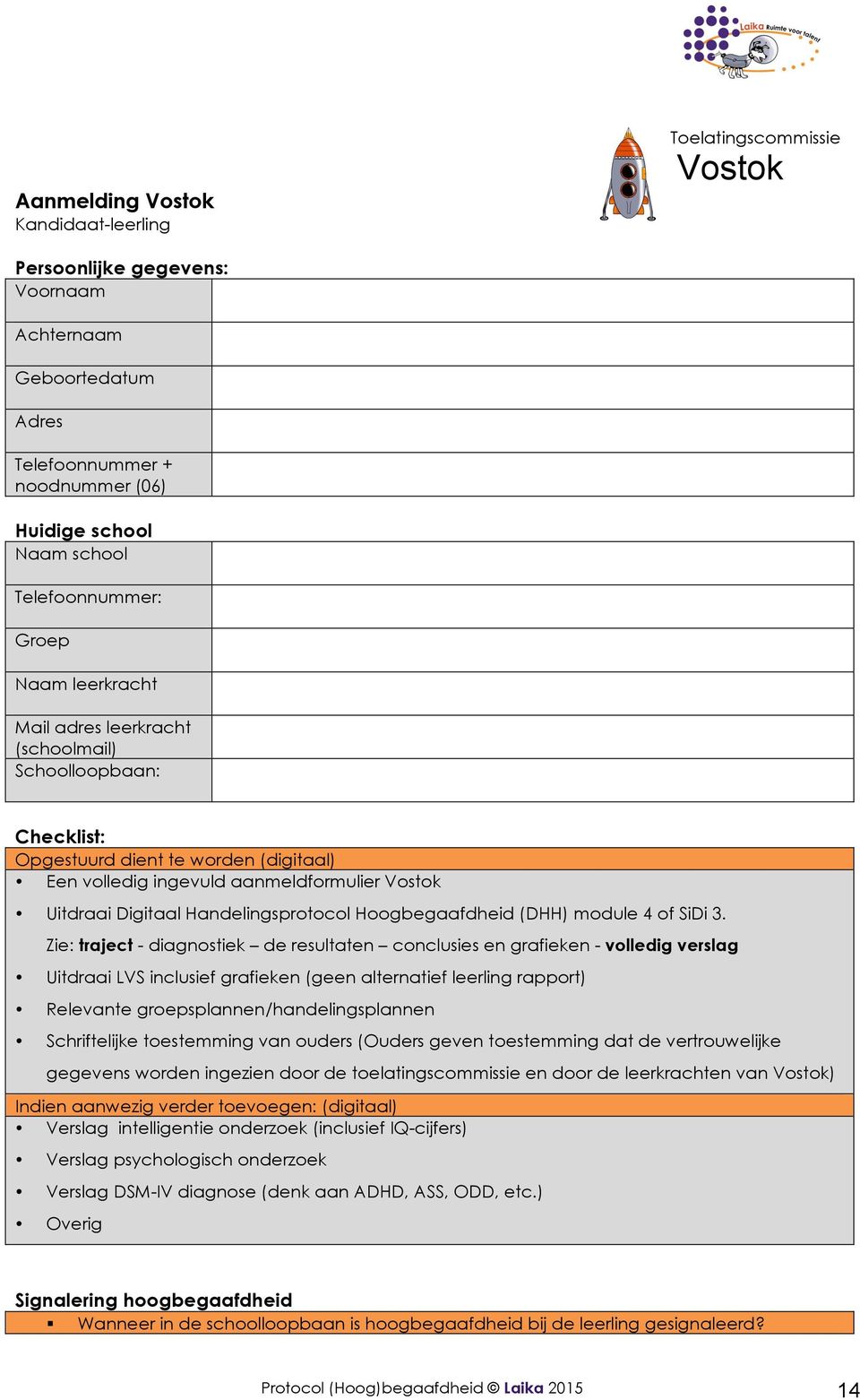 Digitaal Handelingsprotocol Hoogbegaafdheid (DHH) module 4 of SiDi 3.