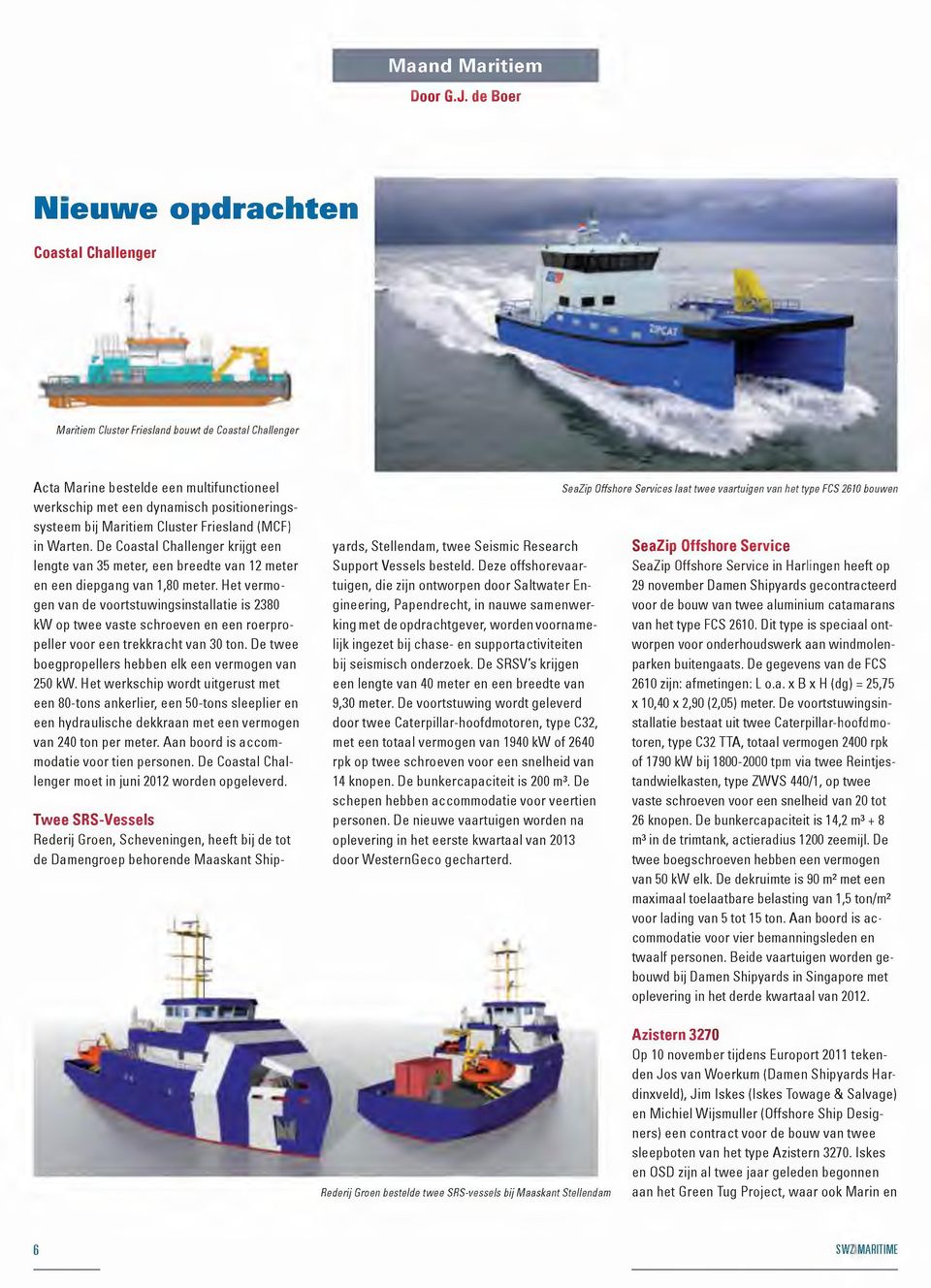 Maritiem Cluster Friesland (MCF) in Warten.