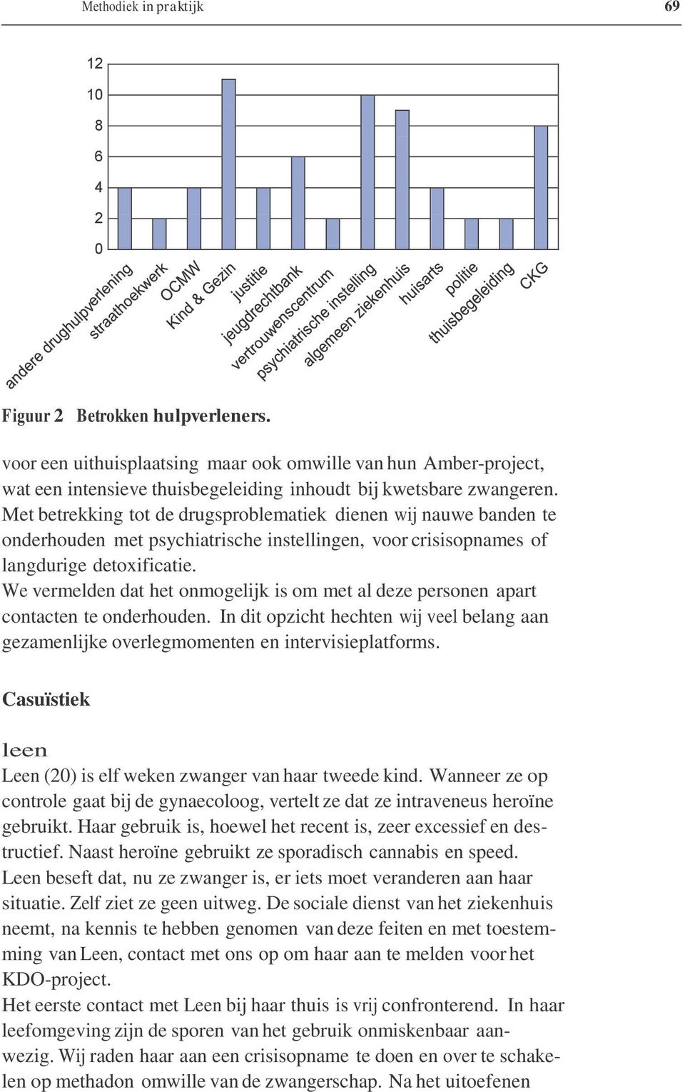 Met betrekking tot de drugsproblematiek dienen wij nauwe banden te onderhouden met psychiatrische instellingen, voor crisisopnames of langdurige detoxificatie.