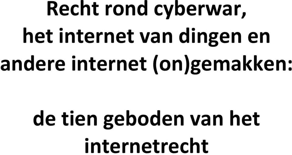 andere internet