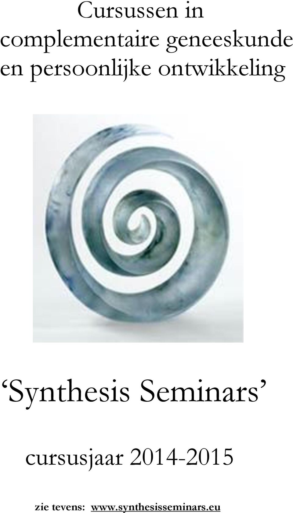 ontwikkeling Synthesis Seminars