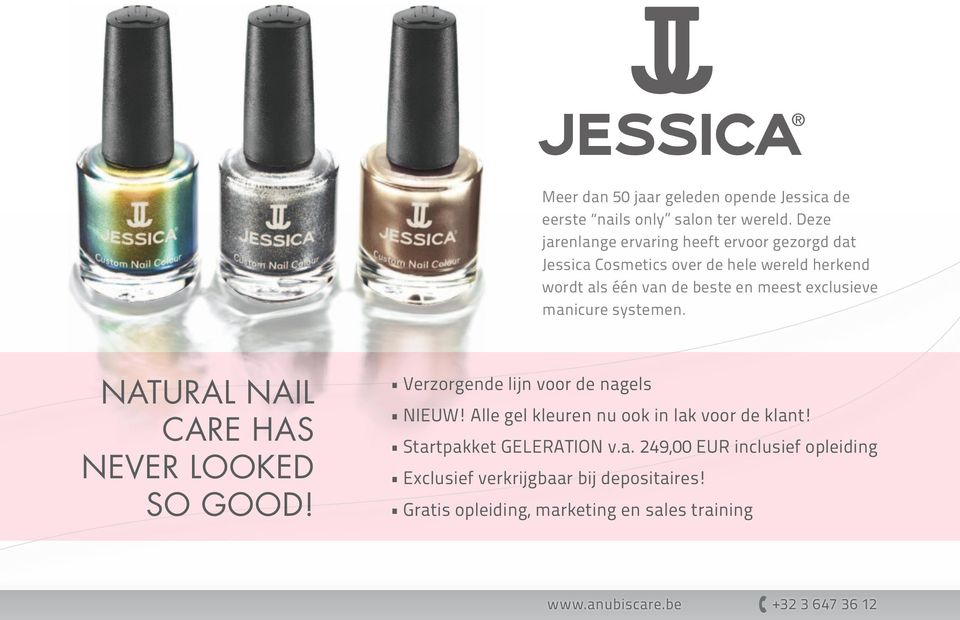 meest exclusieve manicure systemen. Natural Nail Care has never looked so good! Verzorgende lijn voor de nagels NIEUW!