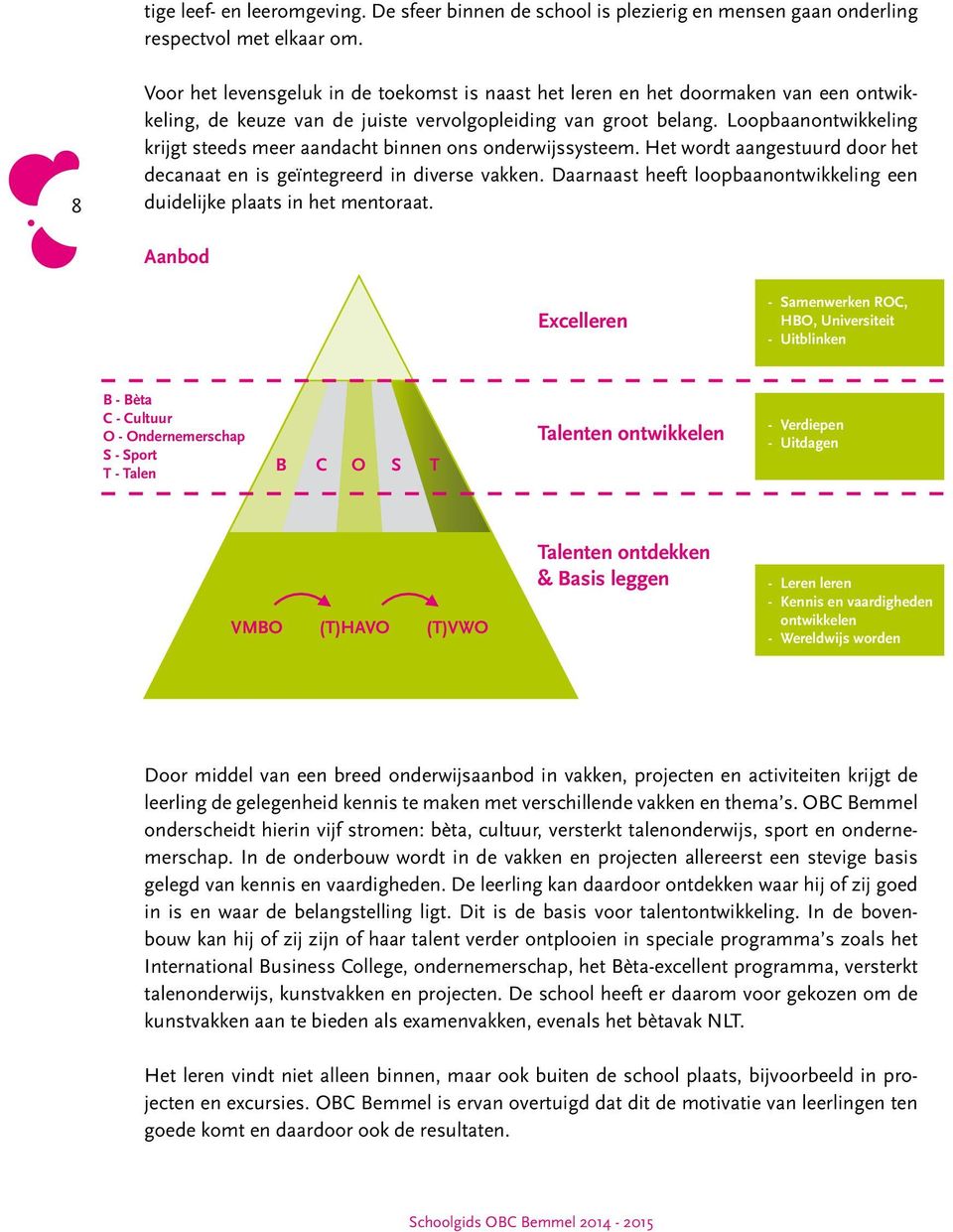 Loopbaanontwikkeling krijgt steeds meer aandacht binnen ons onderwijssysteem. Het wordt aangestuurd door het decanaat en is geïntegreerd in diverse vakken.