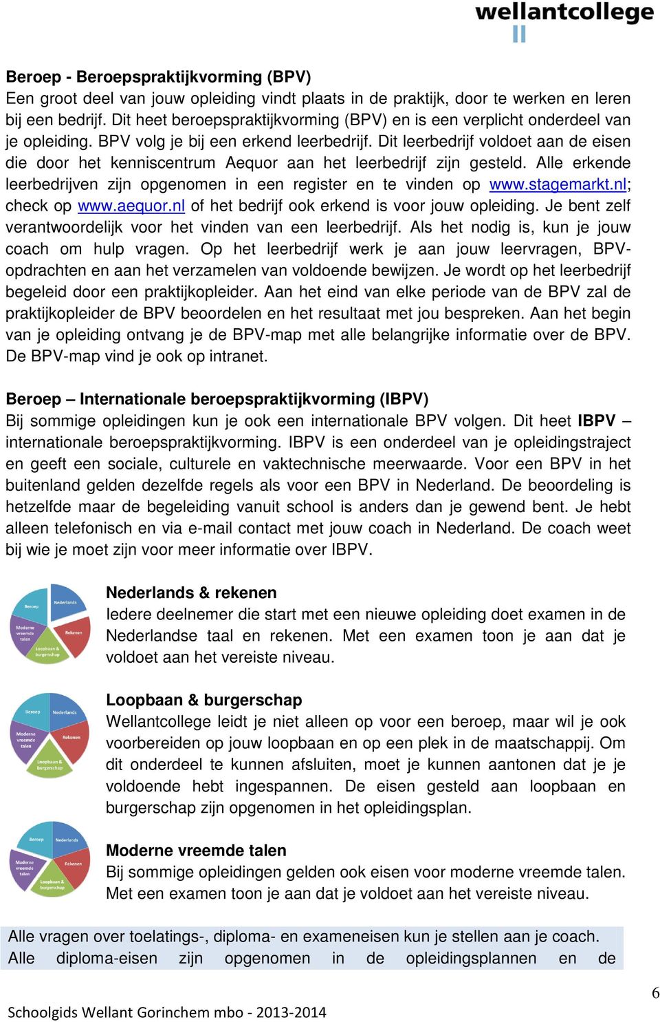 Dit leerbedrijf voldoet aan de eisen die door het kenniscentrum Aequor aan het leerbedrijf zijn gesteld. Alle erkende leerbedrijven zijn opgenomen in een register en te vinden op www.stagemarkt.