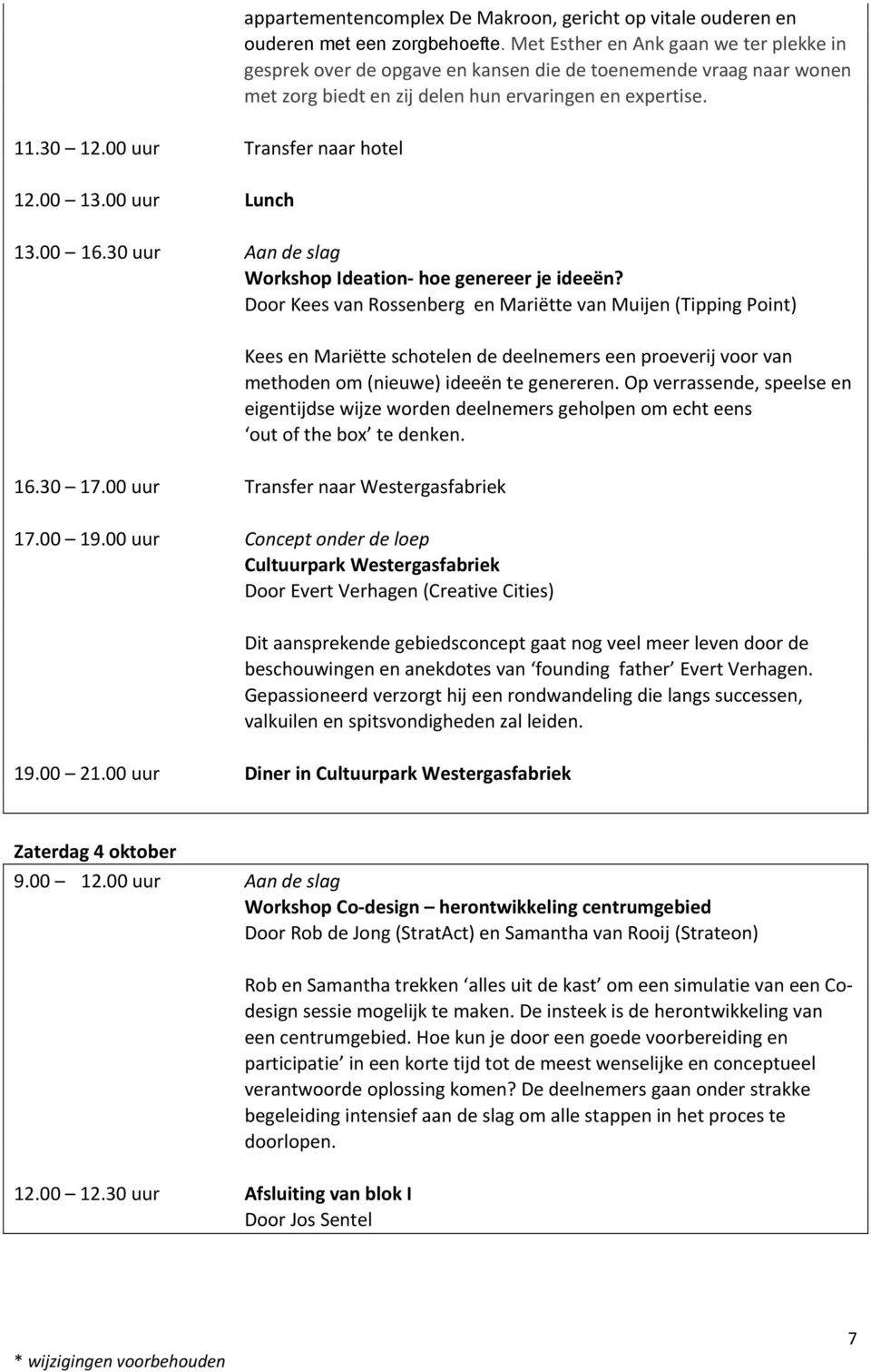 30 uur Aan de slag Workshop Ideation- hoe genereer je ideeën?