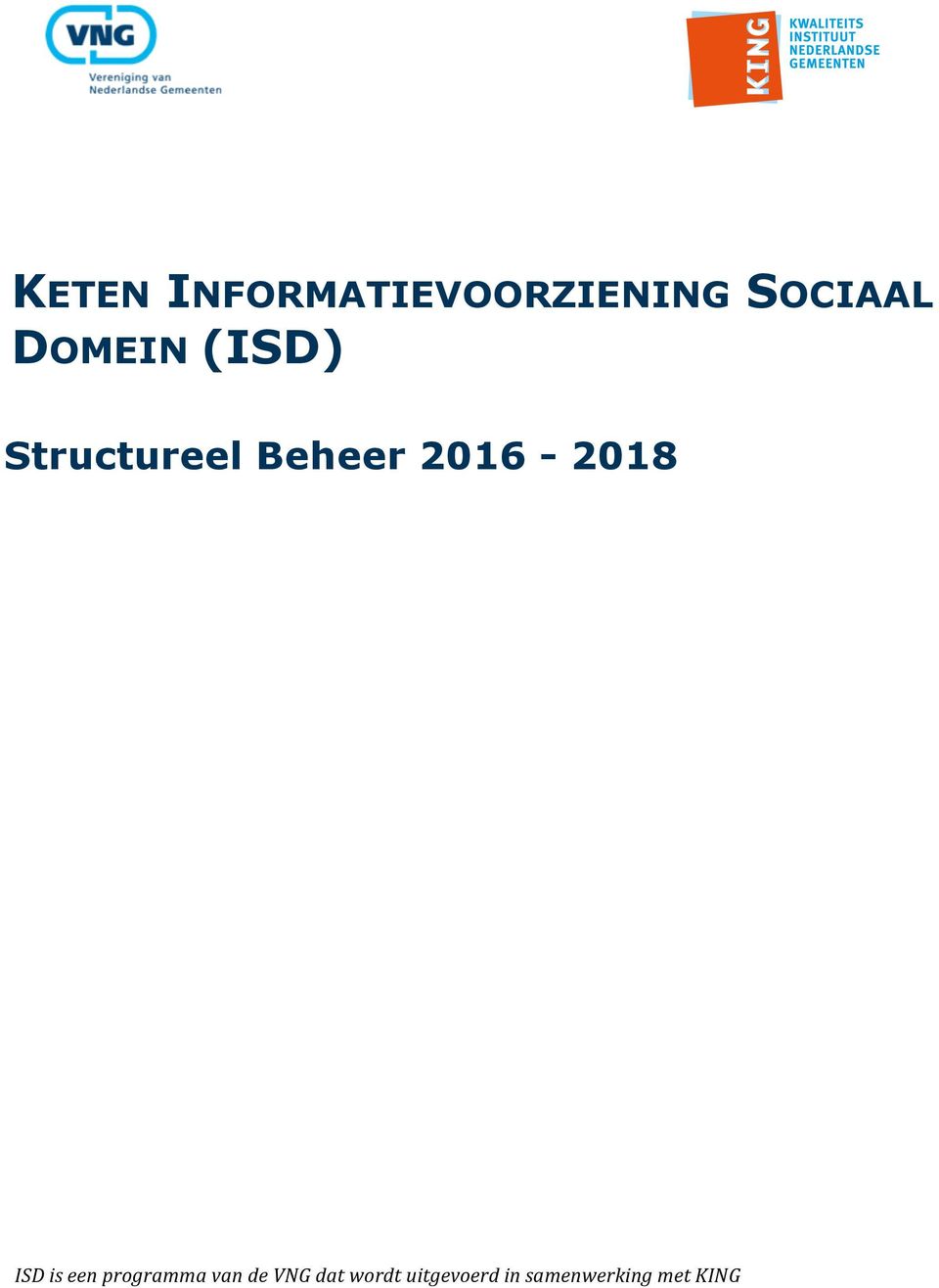 2016-2018 ISD is een programma van de