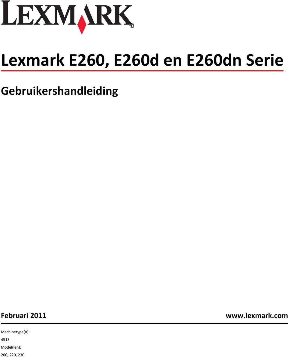 Februari 2011 www.lexmark.