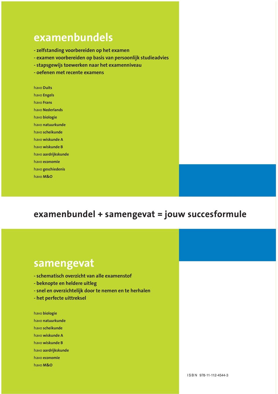 geschiedenis havo M&O examenbundel + samengevat = jouw succesformule samengevat - schematisch overzicht van alle examenstof - beknopte en heldere uitleg - snel en overzichtelijk door