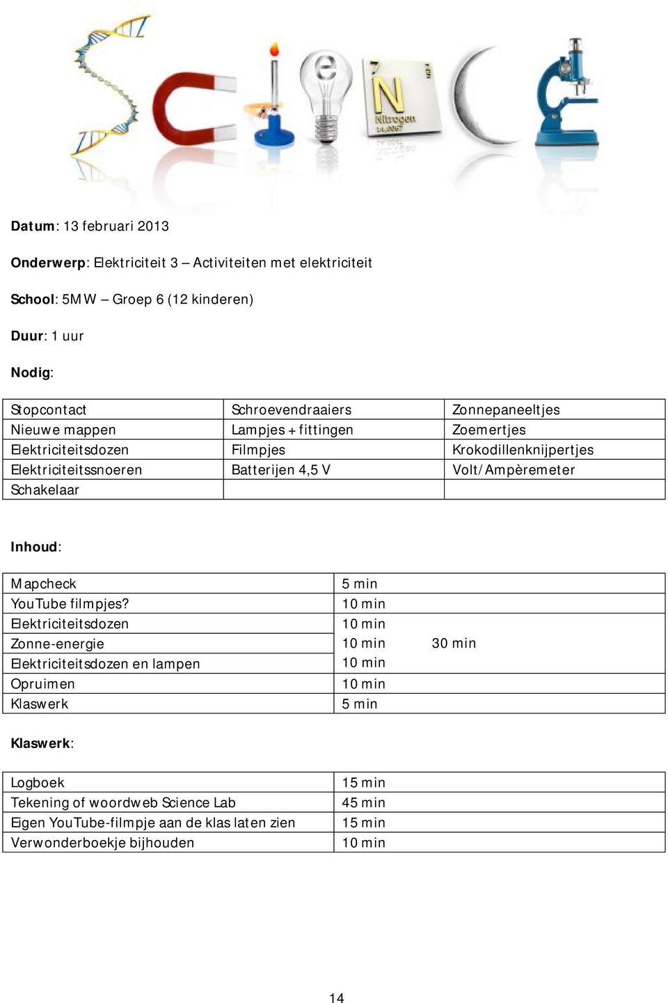 Elektriciteitssnoeren Batterijen 4,5 V Volt/Ampèremeter Schakelaar Inhoud: Mapcheck YouTube filmpjes?