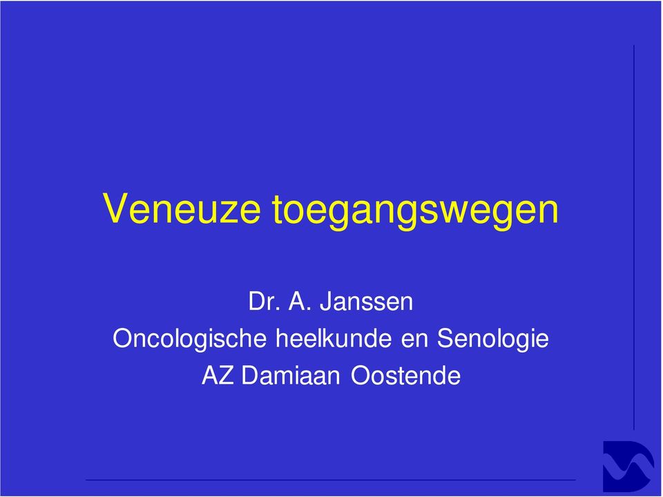 Janssen Oncologische