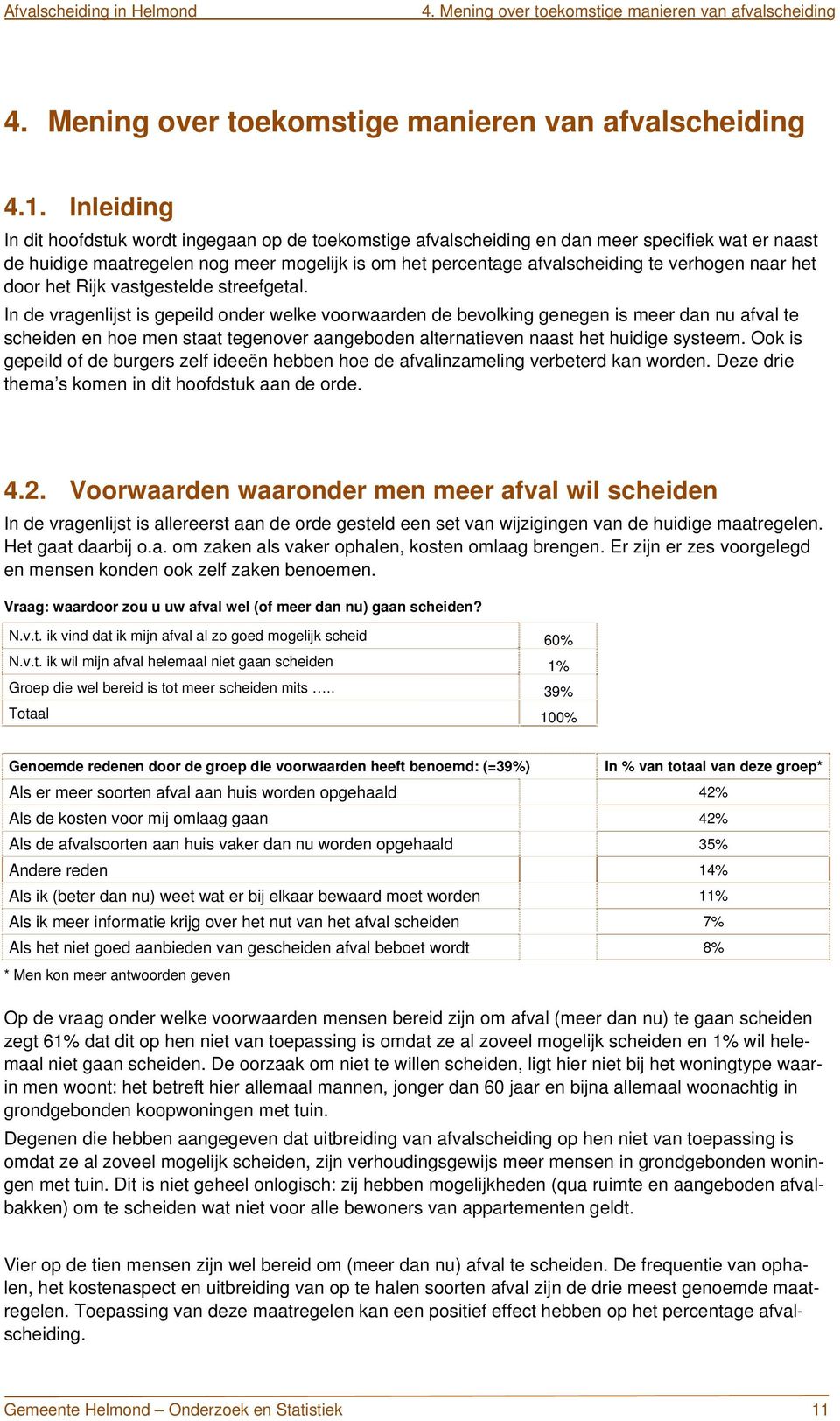 naar het door het Rijk vastgestelde streefgetal.