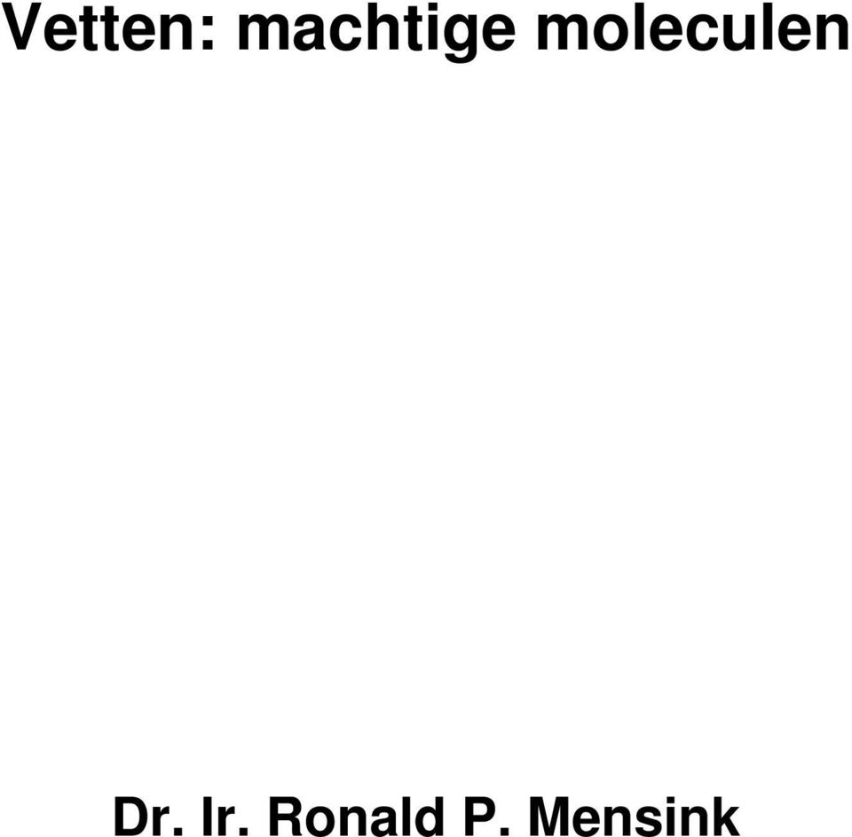 moleculen Dr.