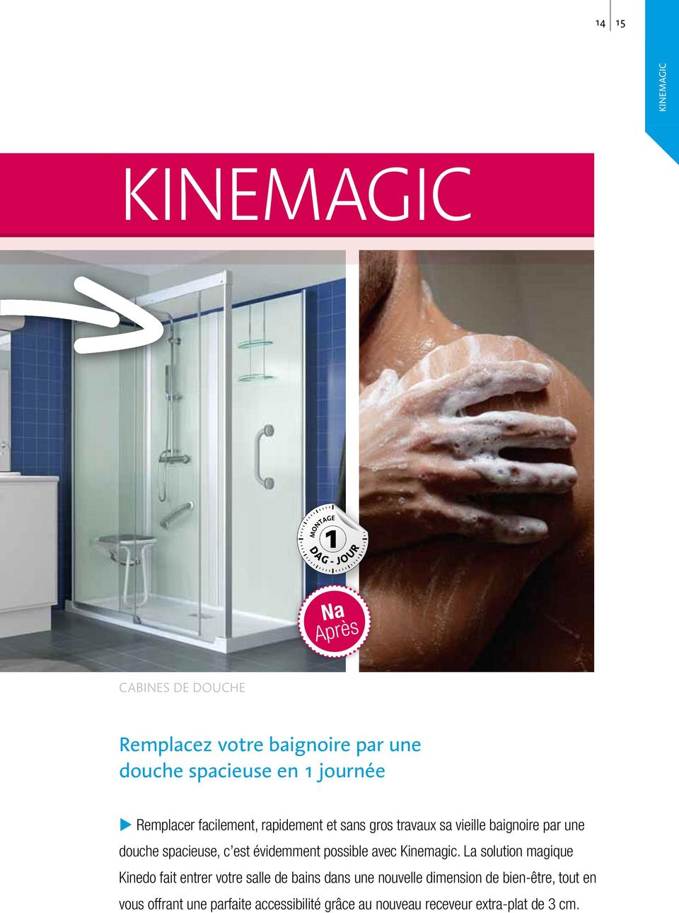 possible avec Kinemagic.