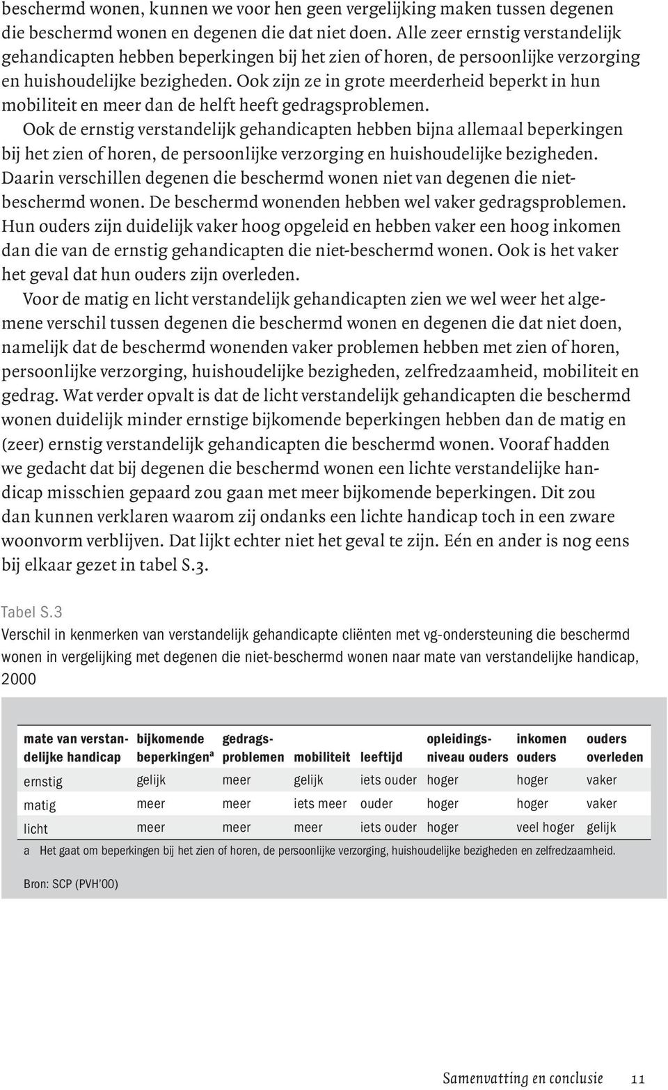 Ook zijn ze in grote meerderheid beperkt in hun mobiliteit en meer dan de helft heeft gedragsproblemen.